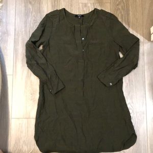 Madewell military style shirt dress